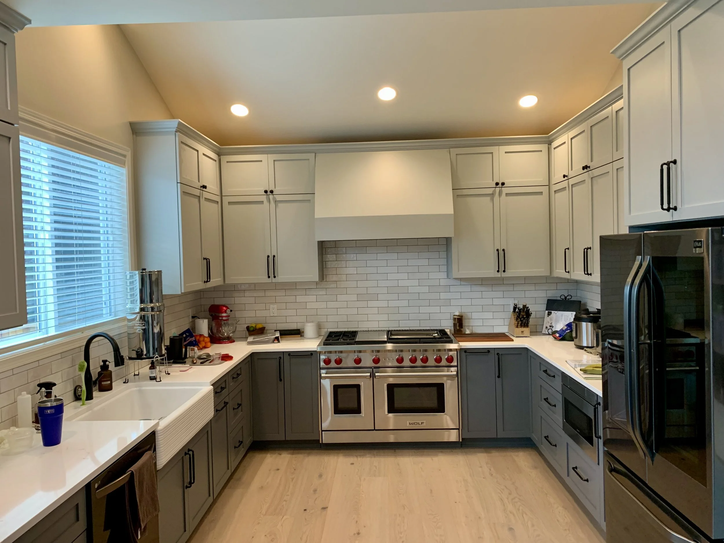 Kitchen finish work