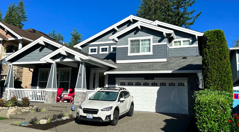 Exterior painting project