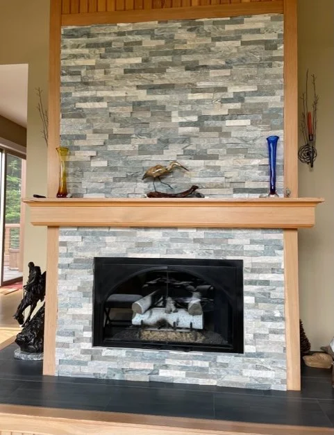 Fireplace renovation