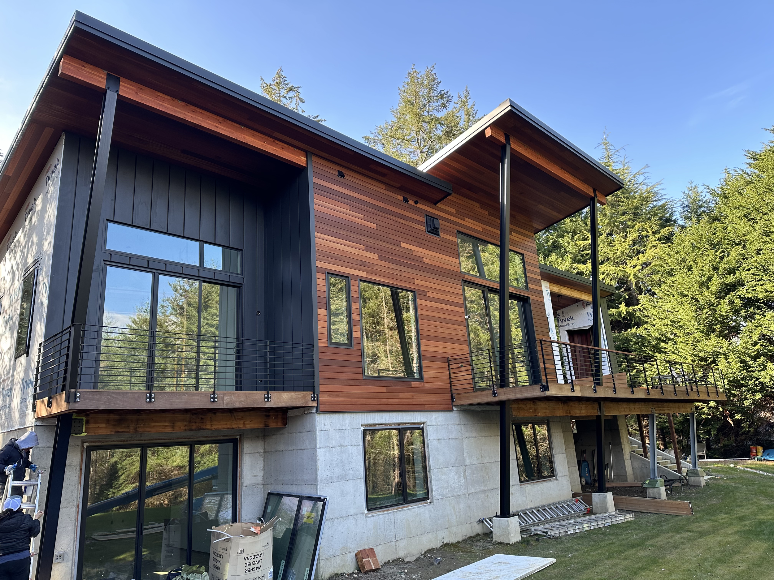 Exterior painting project