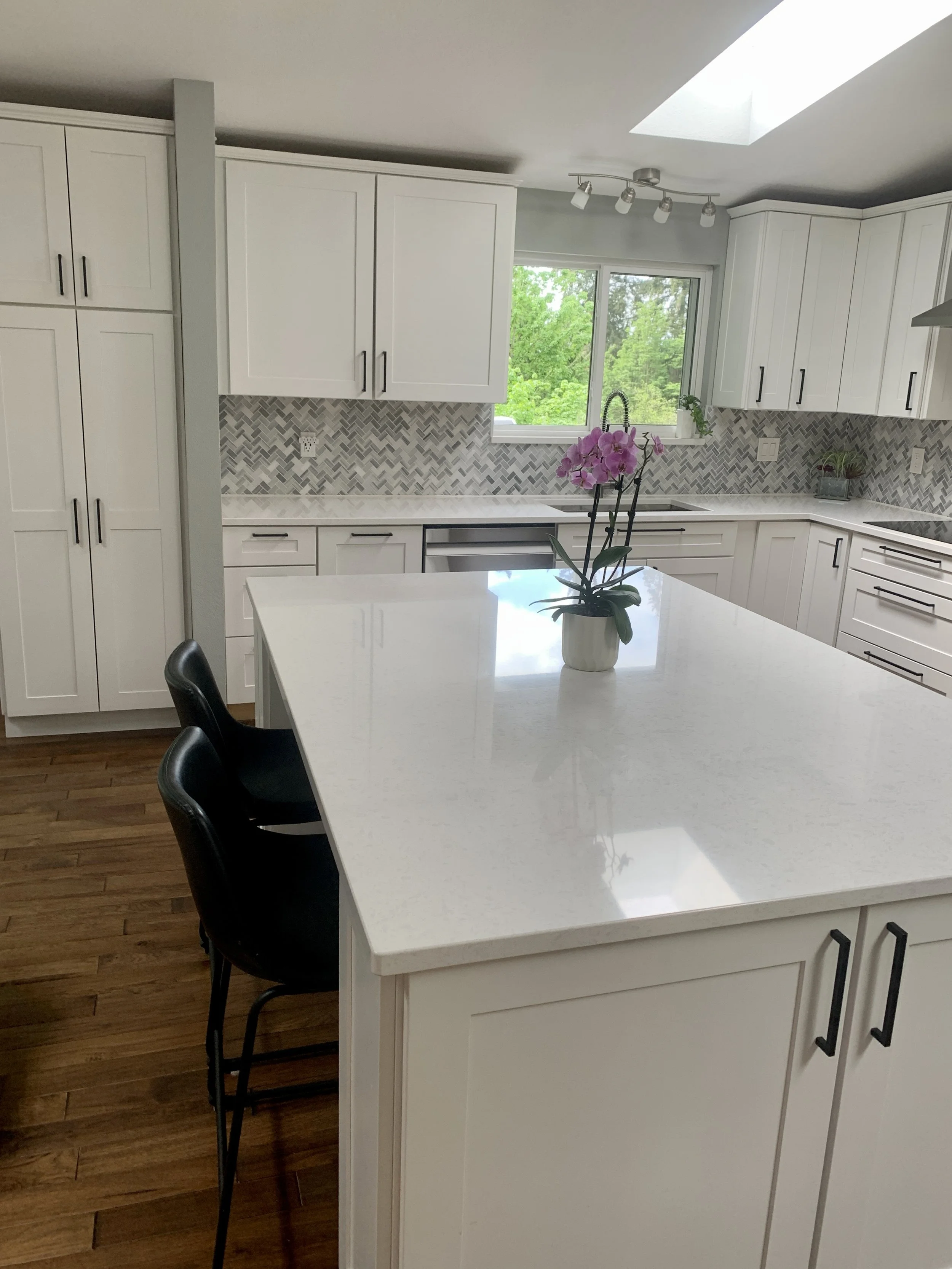 Kitchen remodel detail