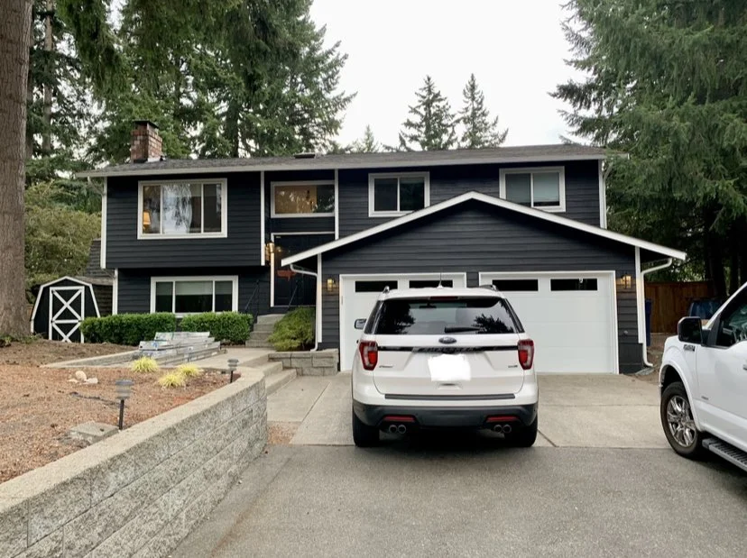 Exterior painting work